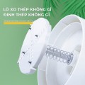 Máy bào đá mini bằng tay làm đá bào, xay đá tuyết cho gia đình