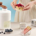 Máy bào đá mini bằng tay làm đá bào, xay đá tuyết cho gia đình