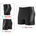 Quần bơi nam dáng ngắn Sport thiết kế co giãn thoải mái vận động, Size 2XL