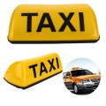 Mào taxi đế nam châm gắn nóc ô tô màu vàng