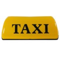 Mào taxi đế nam châm gắn nóc ô tô màu vàng