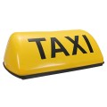Mào taxi đế nam châm gắn nóc ô tô màu vàng