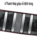 Đai lưng cột sống có thanh nẹp, co giãn thoáng khí, Size M : Vòng Bụng 70-100cm	