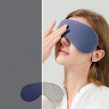 Bịt mắt ngủ 2 mặt cotton mềm mại có dây điều chỉnh, Màu xám - hồng
