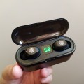 Tai nghe bluetooth không dây 5.0 AMOI F9 cảm ứng tích hợp sạc dự phòng