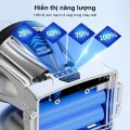 Đèn pin đội đầu siêu sáng LAMP tích hợp cổng sạc dùng sạc điện thoại, đi cắm trại,du lịch