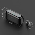 Tai nghe bluetooth không dây 5.0 AMOI F9 cảm ứng tích hợp sạc dự phòng