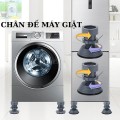 Bộ 4 chân chống rung máy giặt tủ lạnh điều chỉnh độ cao thế hệ mới 