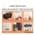 Kệ đựng gia vị treo tường nhà bếp gọn gàng, sạch sẽ không gian