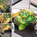 Cóc 3 chân đổi màu ngậm tiền may mắn- Thiềm Thừ phong thuỷ
