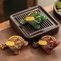 Cóc 3 chân đổi màu ngậm tiền may mắn- Thiềm Thừ phong thuỷ