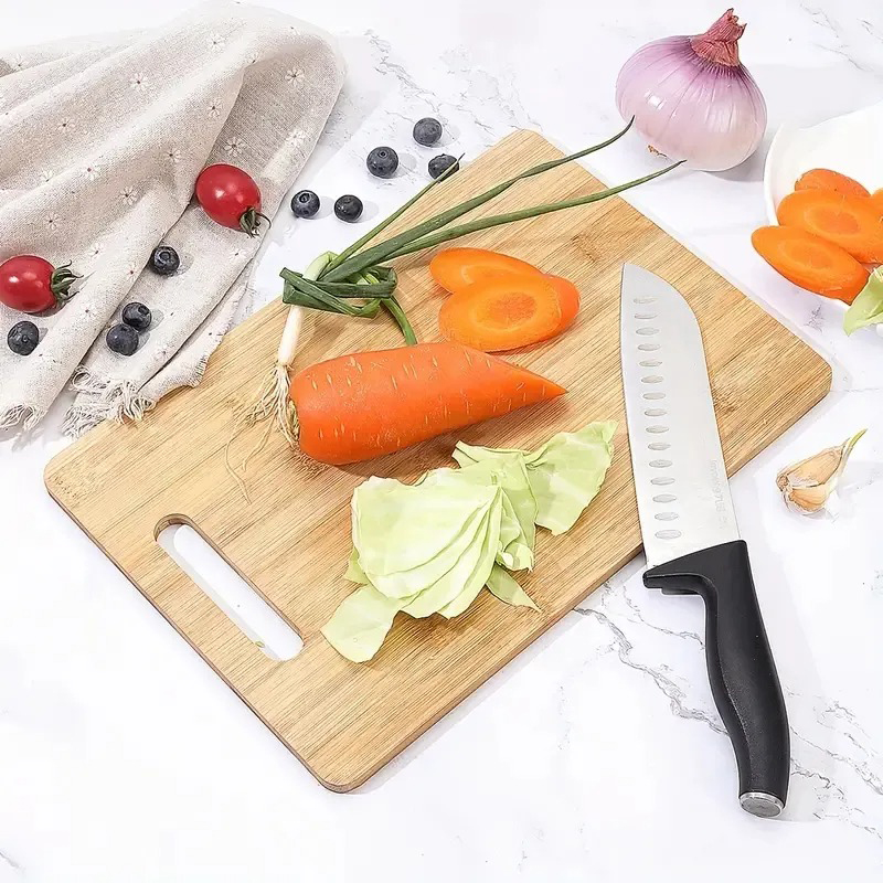 Thớt tre chữ nhật cao cấp loại dày siêu nhẹ kháng khuẩn