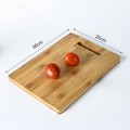 Thớt tre chữ nhật cao cấp loại dày siêu nhẹ kháng khuẩn, KT 30x20x2cm	