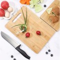 Thớt tre chữ nhật cao cấp loại dày siêu nhẹ kháng khuẩn, KT 30x20x2cm	