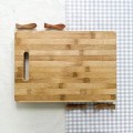Thớt tre chữ nhật cao cấp loại dày siêu nhẹ kháng khuẩn, KT 30x20x2cm	