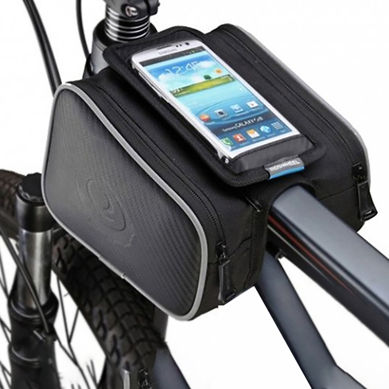 Túi đeo khung xe đạp Roswheel hỗ trợ màn hình cảm ứng tiện lợi