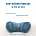 Gối kê lưng chất liệu cao su non cao cấp Cecila giảm đau mỏi hiệu quả