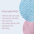 Bao tay tắm tẩy tế bào chết làm sạch dịu nhẹ, an toàn cho da - Set 2 cái