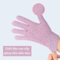 Bao tay tắm tẩy tế bào chết làm sạch dịu nhẹ, an toàn cho da - Set 2 cái