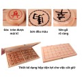 Bộ cờ tướng miDoctor gồm bàn cờ và quân cờ bằng gỗ cao cấp, Bàn cờ + Quân cờ nhỏ 3.5cm