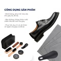 Bộ xi đánh giày 7 món kèm xi đựng trong bao da tiện lợi