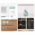 Khóa cửa tủ lạnh, ngăn kéo chống kẹp tay bảo vệ an toàn cho bé