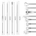 Bộ dụng cụ 8 món nặn mụn, lấy mụn đầu đen, mụn bọc, trứng cá chuyên dụng tiện lợi