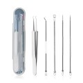 Bộ dụng cụ 5 món lấy mụn đầu đen, mụn bọc, mụn trứng cá tại nhà