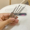 Bộ dụng cụ 5 món lấy mụn đầu đen, mụn bọc, mụn trứng cá tại nhà