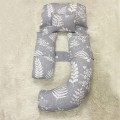 Gối ôm bà bầu hình hạt đậu giúp nâng bụng cho mẹ bầu