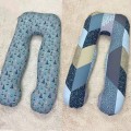 Gối chữ U đa năng cho mẹ bầu, mẹ sau sinh hỗ trợ điều chỉnh tư thế nằm