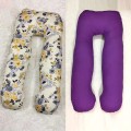 Gối chữ U đa năng cho mẹ bầu, mẹ sau sinh hỗ trợ điều chỉnh tư thế nằm