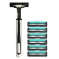 Dao cạo râu Luxury kèm 36 lưỡi dao siêu sắc