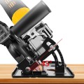 Bộ chuyển đổi máy mài góc cầm tay thành máy cắt trang bị thước cữ tiện lợi , Ghế cắt