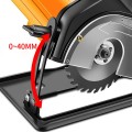 Bộ chuyển đổi máy mài góc cầm tay thành máy cắt trang bị thước cữ tiện lợi , Ghế cắt