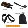 Bộ dây ngũ sắc kháng lực tập gym tại nhà cao cấp