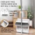 Bộ chổi quét nhà kèm hót rác 2 trong 1 gấp gọn tiện lợi