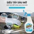 Chai xịt siêu tẩy dầu mỡ đa năng làm sạch máy hút mùi, bếp gas, nhà bếp
