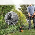 Máy cắt cỏ, tỉa cành 2 pin công suất 1800W hoạt động mạnh mẽ