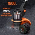 Máy cắt cỏ, tỉa cành 2 pin công suất 1800W hoạt động mạnh mẽ