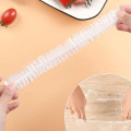 Set 200 túi màng bọc thực phẩm chất liệu PE co giãn có chun siêu dai 