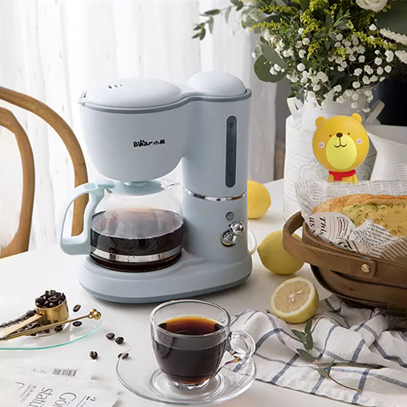 Máy pha cà phê, pha trà Bear mini tiện dụng