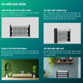 Đèn bắt muỗi treo tường tiện lợi 400x250/4W diệt muỗi, côn trùng hiệu quả