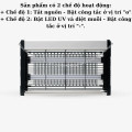 Đèn bắt muỗi treo tường tiện lợi 400x250/4W diệt muỗi, côn trùng hiệu quả