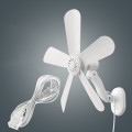 Quạt điện mini 5 cánh gắn tường không cần khoan tiện lợi