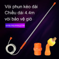 Cần rút tưới lan, tưới cây, phun thuốc sâu tuỳ chỉnh chiều dài tiện lợi, Loại 3.4m+Copper nozzle	