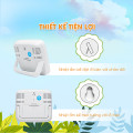 Nhiệt kế điện tử Bamboo Life đo độ ẩm phòng ngủ thông minh có đèn nhỏ gọn