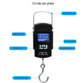Cân treo điện tử cầm tay mini bỏ có móc treo, màn hình LCD rõ nét