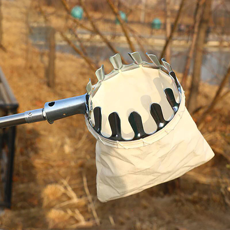 Đầu vợt hái hoa quả trên cao kèm túi vải tiện lợi