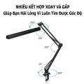Đèn kẹp bàn Led 12W siêu sáng đổi 3 màu bảo vệ mắt, gấp gọn tiện lợi